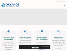 Tablet Screenshot of okyanos.com